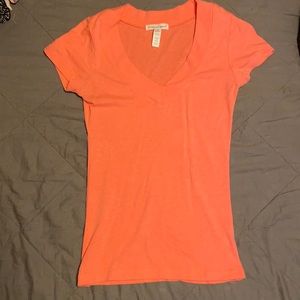 Coral V-neck